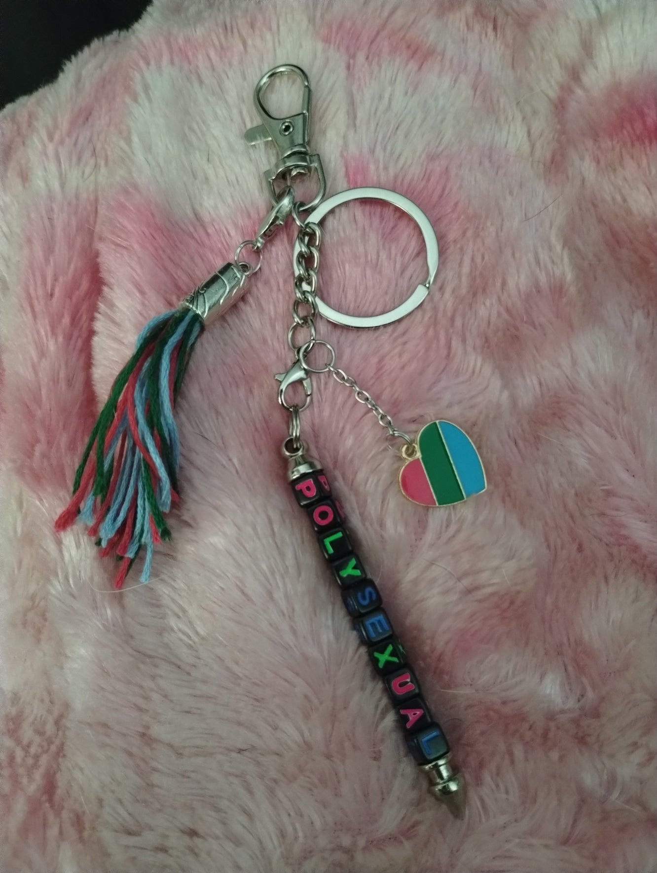 Custom Handmade Keychain – Pride, Gender & Profanity Designs