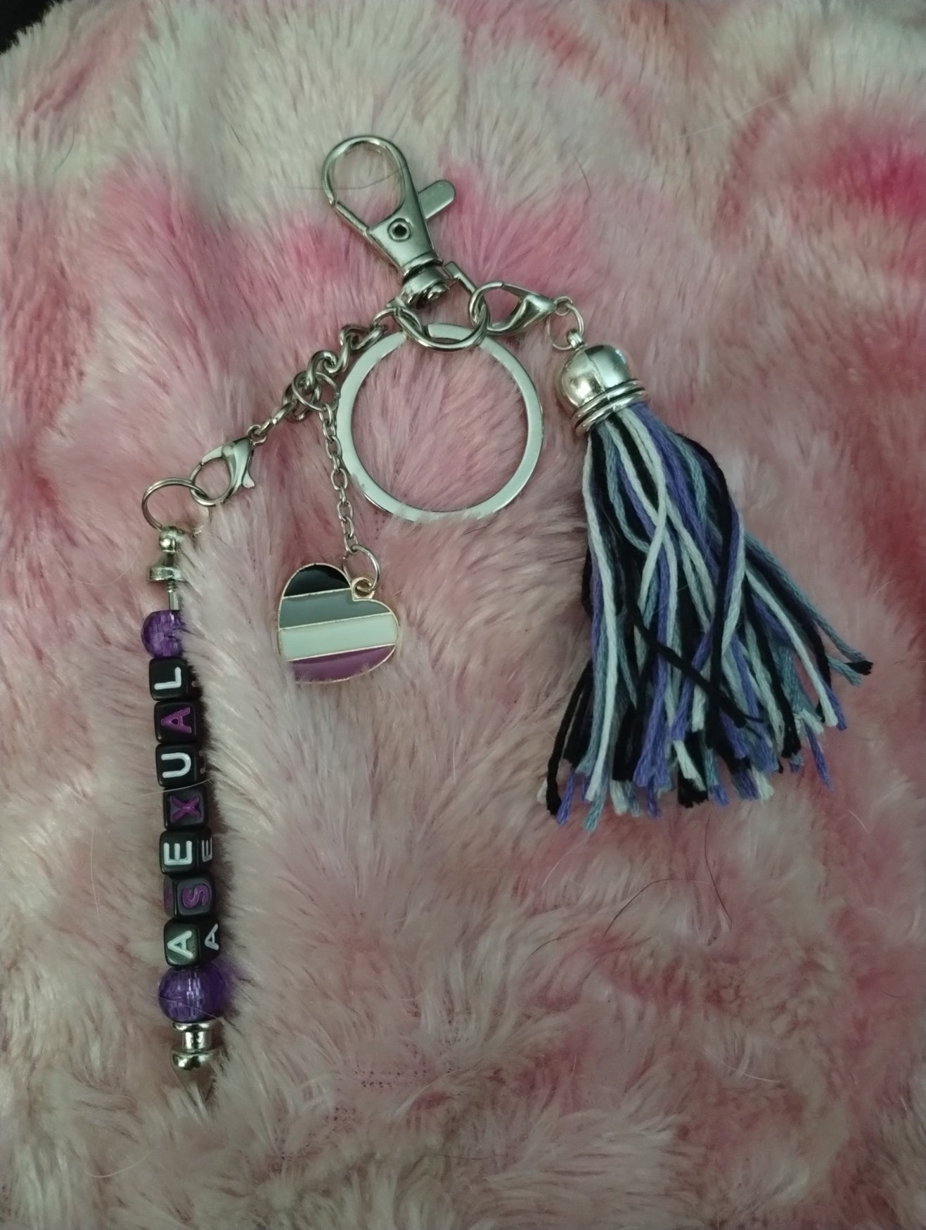 Custom Handmade Keychain – Pride, Gender & Profanity Designs
