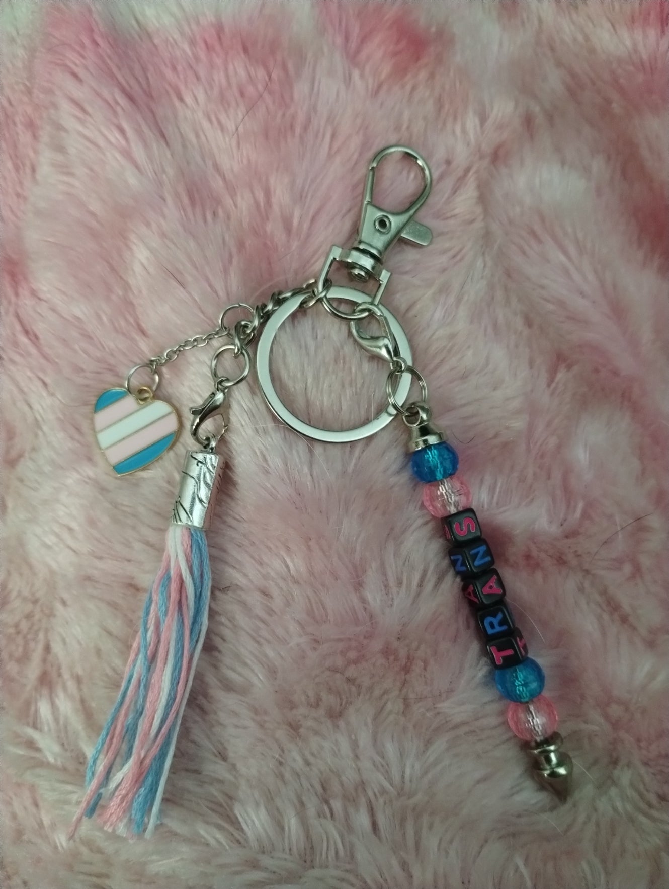 Custom Handmade Keychain – Pride, Gender & Profanity Designs